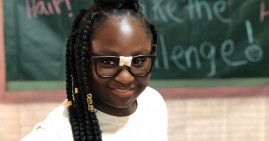 Gigi, 9-year old founder of Natural Brunch Kids