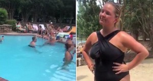Property manager who called the police for a Black man wearing socks in pool