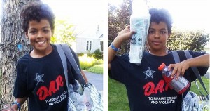 Uriah Sharp, boy delivering newspapers when police called