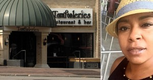 Xzaveria Vaqua, woman discriminated against at Tomfooleries Restaurant & Bar