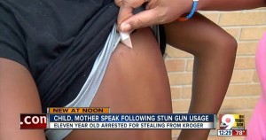 11-Year old Black girl tased