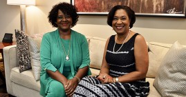 Angela Moody and Lavern Chatman