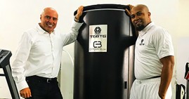 Dr. Tony Serna and Cyril White