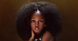 5-year-old Jare, the most beautiful girl in the world