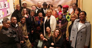 Performers and supporters