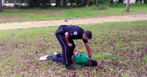 White cop shoots unarmed Black man