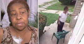 Brenda Mullins, woman who rubbed dog poop on neighbor's doorknob