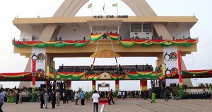 Black Star Square (Independence Square) in Ghana