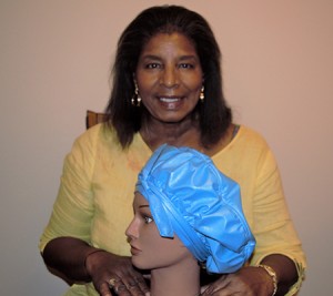 Linda Brown, inventor of the Water Aerobic Hair Cover