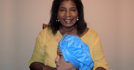 Linda Brown, inventor of the Water Aerobic Hair Cover