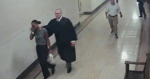 Video footage shows Michael Bachman grabbing Kassandra Jackson