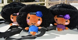 African American backpack dolls for girls