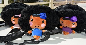 African American backpack dolls for girls