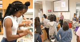 Alexis Wood, a student in the MUSC College of Pharmacy PharmDamentals Program