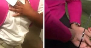 Black students from Atlanta ziptied by their teachers