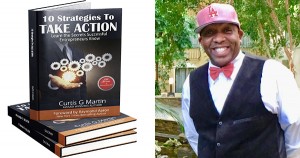 Curtis Martin with bookcover