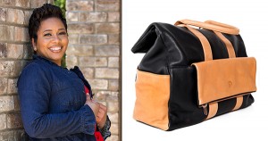Quiana Cloud, founder of the Barrazo smart bag
