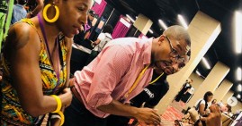 Black customers support Black-owned business