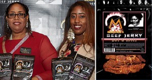 Michelle Timberlake, founder of Majorie's Beef Jerky; and her daughter