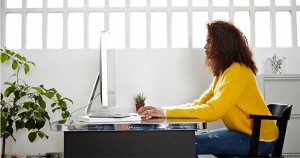 African American woman blogger