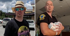 Alex McNabb, an EMT who made racist remarks to black patients