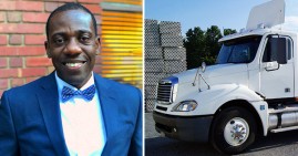 Benjamin Dorsinvil, founder and CEO of Golden Freight Brokers