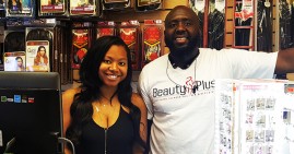Black-owned beauty supply store