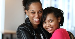Essynce Moore and her mom, Starr Barrett