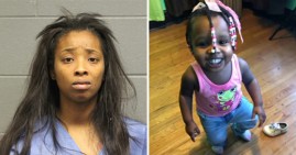 Adreannia Donaldson, charged in the car crash that killed a 1-year-old girl