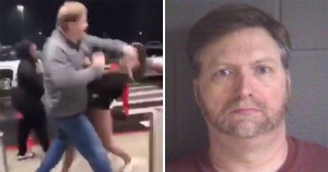 David Steven Bell, White man who punched black girls