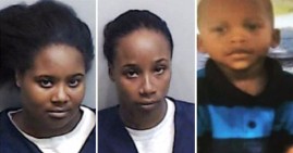 Glenndria Morris and LaShirley Morris, suspects for the death of 3-year-old Kejuan Mason
