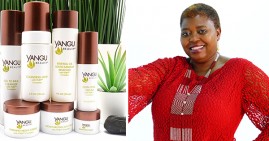 Sipho Gumbo, founder of Yangu Beauty