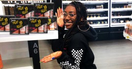 Zandra, Black teen entrepreneur and founder of Treat Yo Self gift box