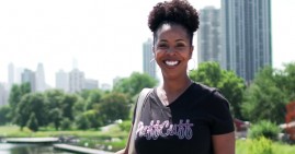 Ceata Lash, inventor of the PuffCuff hair clamp