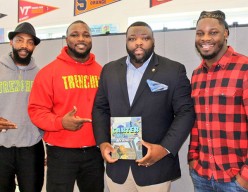 Tyrell Zimmerman and NFL friends