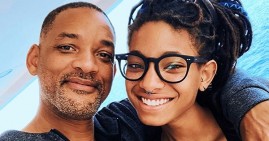 Will Smith with his daughter, Willow
