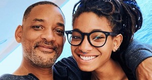 Will Smith with his daughter, Willow