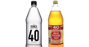 40 ounce water malt liquor