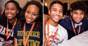 At the Well students