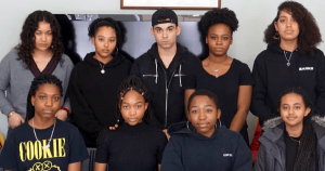 Black students from Ethical Culture Fieldston School