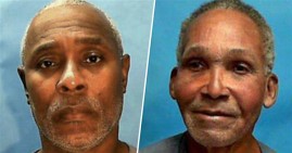 Hubert Myers and Clifford Williams, Black men released from prison after 45 years