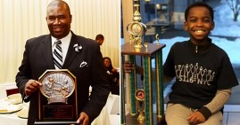 Chess champions Orrin Hudson and Tani Adewumi