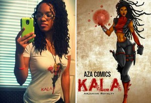 Jazmin Truesdale, creator of the Kala Superhero