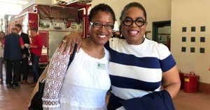 Meiko Patton with Oprah Winfrey