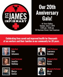 St James Infirmary 20th Anniversary Gala