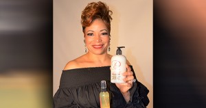 Angela Brown, founder of D’Serv Professional Hair Care Products
