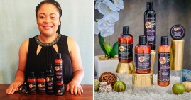 Josie Castor, founder of Odyssey Hair Care Products