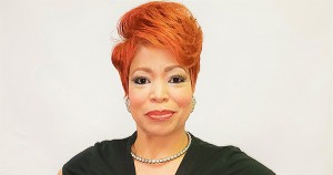 Angela Brown, founder of D'Serv Professional Haircare Products