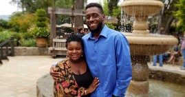 Dr. Cathy-Marie Hamlet and her fiance