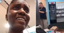 CVS store employee calling the police on a Black woman